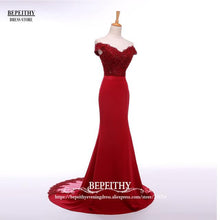 Load image into Gallery viewer, Sexy Off The Shoulder Long Evening Dress Party Elegant 2017