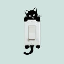 Load image into Gallery viewer, Funny Cute Cat Dog Switch Stickers Wall Stickers Home
