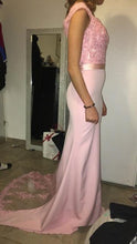Load image into Gallery viewer, Robe De Soiree Mermaid Burgundry Long Evening Dress Party
